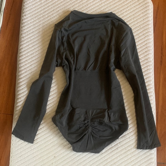 Black Long Sleeve Bodysuit - Picture 7 of 7